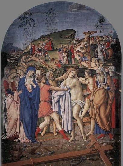 Francesco di Giorgio Martini The Disrobing of Christ France oil painting art